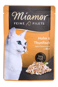 Obrázok pre Miamor šťavnaté krmivo pro kočky Kuře s tuňákem 100 g
