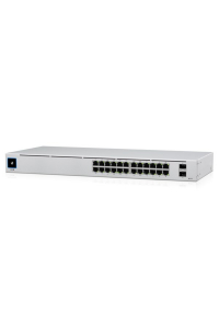 Obrázok pre Ubiquiti Networks UniFi USW-24 síťový přepínač Řízený L2 Gigabit Ethernet (10/100/1000) Bílá