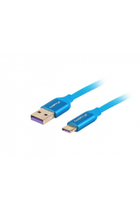 Obrázok pre Lanberg CA-USBO-21CU-0005-BL USB kabel 0,5 m USB 2.0 USB A USB C Modrá