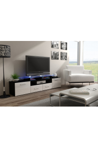 Obrázok pre Cama EVORA CZ/BI televizní stolek/nábytek k multimediálnímu vybavení 2 zásuvka/zásuvek