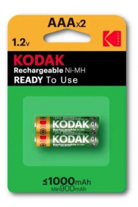 Obrázok pre Kodak rechargeable Ni-MH R3 1000 mAh (2 pack)
