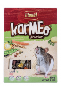 Obrázok pre VITAPOL Karmeo Premium - krmivo pro krysy - 500g
