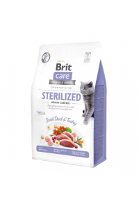 Obrázok pre BRIT Care Sterilized Weight Control - suché krmivo pro kočky - 7 kg