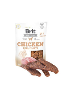 BRIT Meaty Jerky Chicken Fillets - pochoutka pro psy - 80 g Obrázok pre BRIT Meaty Jerky Chicken Fillets - pochoutka pro psy - 80 g