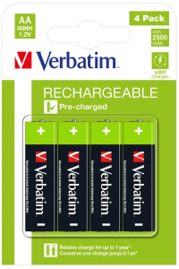 Obrázok pre Verbatim 49517 baterie pro domácnost Dobíjecí baterie AA Nikl-metal hydridová (NiMH)