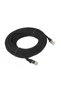 Obrázok pre Lanberg Patchcord UTP Cat.5e 10m Black PCU5-10CC-1000-BK