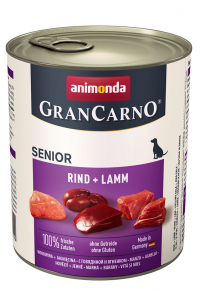 Obrázok pre ANIMONDA GranCarno Senior Beef with lamb - Mokré krmivo pro psy - 800 g