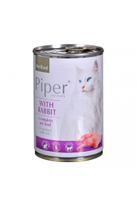 Obrázok pre Dolina Noteci Piper Animals Sterilised s králíkem - mokré krmivo pro kočky - 400g