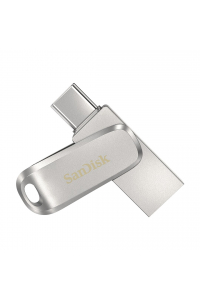Obrázok pre SanDisk Ultra Dual Drive Luxe 128 GB USB 3.2 Gen 1 (3.1 Gen 1) nerezová ocel