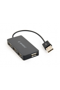 Obrázok pre Gembird UHB-U2P4-04 rozbočovač rozhraní USB 2.0 480 Mbit/s Černá