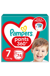 Obrázok pre Pampers Pants Chlapec/děvče 7 74 kusů