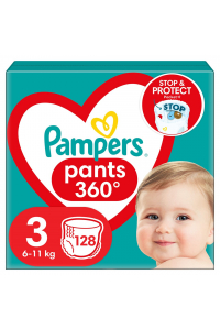 Obrázok pre Pampers Pants Chlapec/děvče 3 128 kusů