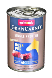 Obrázok pre ANIMONDA GranCarno Single Protein Koňské maso - vlhké krmivo pro psy - 400 g