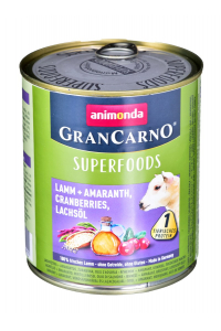 Obrázok pre ANIMONDA GranCarno Superfoods příchuť: jehněčí, amarantový, brusinkový, lososový olej 800 g