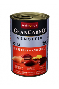 Obrázok pre animonda GranCarno 4017721824118 konzervované krmivo pro psy Kuřecí maso, Játra Dospělý jedinec 400 g