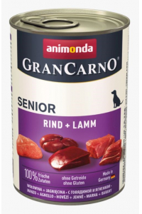 Obrázok pre ANIMONDA GranCarno Senior Beef with lamb - Mokré krmivo pro psy - 400 g