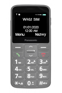 Obrázok pre MOBILNÍ TELEFON PANASONIC KX-TU160EXG ŠEDÝ
