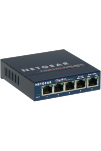 Obrázok pre NETGEAR GS105 Nespravované Gigabit Ethernet (10/100/1000) Modrá
