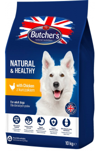 Obrázok pre BUTCHER'S Natural&Healthy with chicken - suché krmivo pro psy - 10 kg