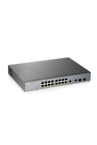 Obrázok pre Zyxel GS1350-18HP-EU0101F síťový přepínač Řízený L2 Gigabit Ethernet (10/100/1000) Podpora napájení po Ethernetu (PoE) Šedá