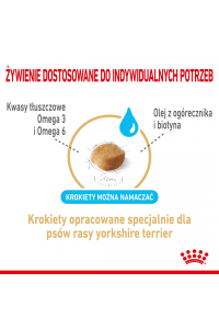 Obrázok pre ROYAL CANIN Yorkshire Terrier 8+ Suché krmivo pro psy Drůbež 1,5 kg