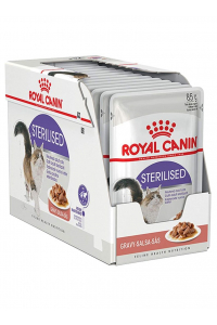 Obrázok pre ROYAL CANIN FHN Sterilised in sauce - vlhké krmivo pro dospělé kočky - 12x85g