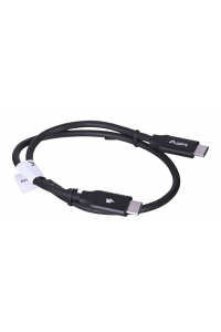 Obrázok pre Kabel LANBERG USB-C M/M 2.0 0,5 m PREMIUM QC 4.0 PD