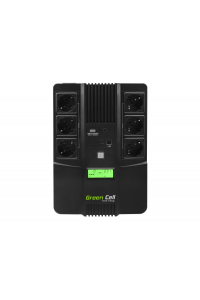 Obrázok pre Green Cell UPS06 zdroj nepřerušovaného napětí Line-interaktivní 600 VA 360 W 6 AC zásuvky / AC zásuvek