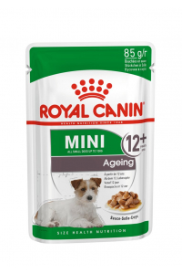 Obrázok pre ROYAL CANIN Mini Ageing 12+ Mokré krmivo pro psy Kousky v omáčce 12x85 g