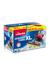 Obrázok pre Vileda Ultramat Turbo XL mop Suché a mokré Mikrovlákno Černá, Červená