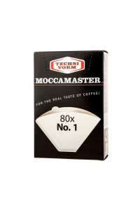 Obrázok pre MOCCAMASTER Papírové kávové filtry Nr 1 jednorázové 80 kusů