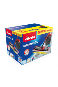 Obrázok pre Vileda Ultramax XL Box mop Suché a mokré Mikrovlákno Černá, Červená
