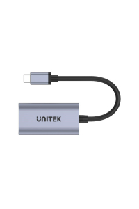 Obrázok pre UNITEK ADAPTER USB-C - HDMI 2.1, 8K, ALU, 15CM