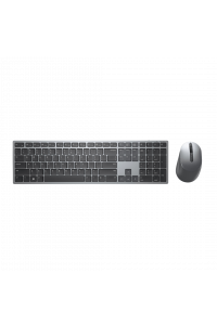 Obrázok pre DELL KM7321W klávesnice RF bezdrátové + Bluetooth QWERTY US Mezinárodní Šedá, Titanová