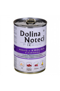 Obrázok pre DOLINA NOTECI Premium Rich in králík s brusinkami - vlhké krmivo pro psy - 400 g