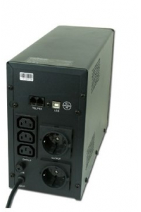 Obrázok pre Gembird EG-UPS-033 zdroj nepřerušovaného napětí Line-interaktivní 1200 VA 720 W 3 AC zásuvky / AC zásuvek