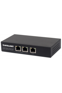 Obrázok pre Intellinet 561266 síťový přepínač Nespravované Gigabit Ethernet (10/100/1000) Podpora napájení po Ethernetu (PoE) Černá
