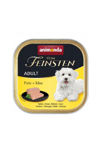 Obrázok pre ANIMONDA VOM FEINSTEN ADULT LUNCH Mokré krmivo pro psy Krocan Sýr 150 g
