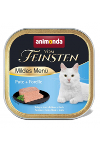 Obrázok pre ANIMONDA VOM FEINSTEN MILDES MENU Mokré krmivo pro kočky Turecko Pstruh 100 g