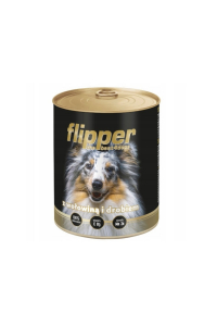Obrázok pre DOLINA NOTECI Flipper - Hovězí s drůbežím - vlhké krmivo pro psy - 800 g
