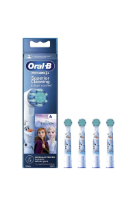 Obrázok pre ORALB Hlavice zubního kartáčku EB10s-4 Frozen 4 ks. Bílá