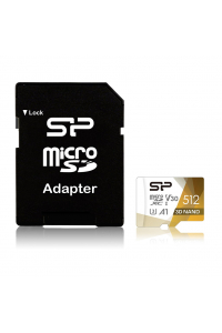 Obrázok pre Silicon Power Superior Pro Colorful paměťová karta 512 GB MicroSDXC Třída 10 UHS-I + adaptér SD (SP512GBSTXDU3V20AB)