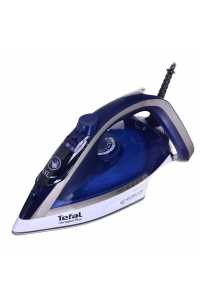 Obrázok pre Tefal Ultimate Pure FV6812E0 žehlička Napařovací žehlička 2800 W Modrá, Stříbrná