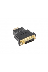 Obrázok pre Lanberg AD-0014-BK cable gender changer HDMI DVI-D (F) (24 + 5) Černá