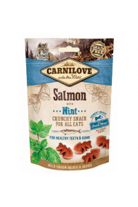 Obrázok pre CARNILOVE Crunchy Snack Salmon & Mint - Pamlsek pro kočky s lososem a mátou - 50 g