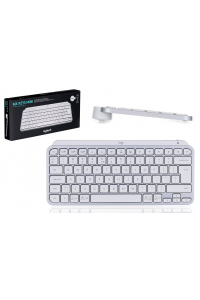 Obrázok pre Logitech MX Keys Mini Minimalist Wireless Illuminated Keyboard klávesnice RF bezdrátové + Bluetooth QWERTY Anglický Šedá