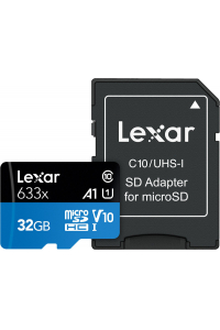 Obrázok pre Lexar SDXC microSDHC 32 GB LSDMI32GBBEU633A