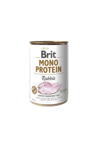 Obrázok pre BRIT Mono Protein Rabbit - vlhké krmivo pro psy - 400 g