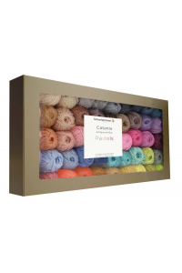Obrázok pre Háčkovaná sada (50 barev) Catania Amigurumi Box - pastelové barvy