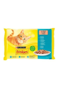 Obrázok pre Friskies Mix  Ryby - mokré krmivo pro kočky - 4x 85g